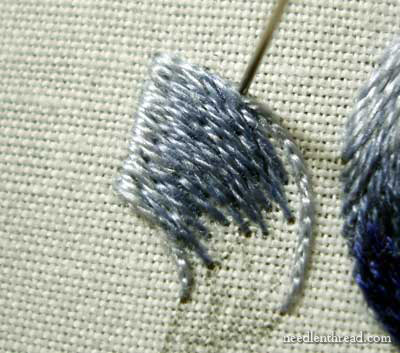 Long and Short Stitch Shading Lessons on needlenthread.com