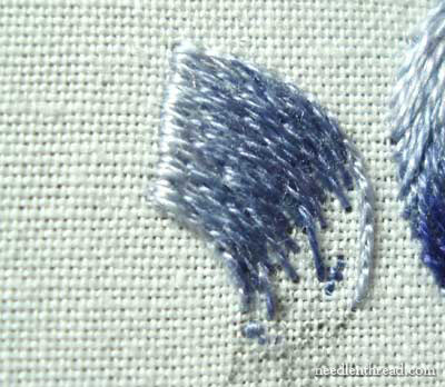 Long and Short Stitch Shading Lessons on needlenthread.com