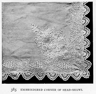 Folk Embroidery and Needlelace from Peasant Art of Austria and Hungary by Charles Holme