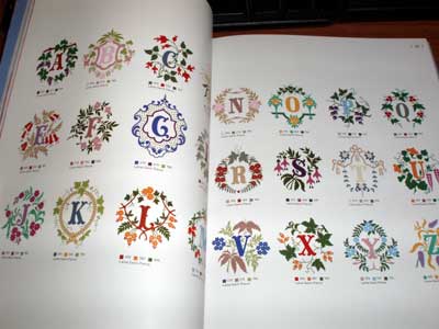 Book of Iron-On Monograms from Sajou