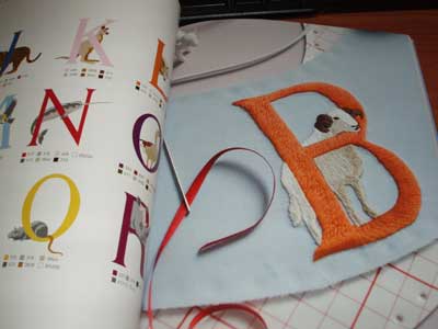 Book of Iron-On Monograms from Sajou