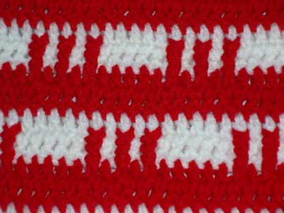 Crocheted Throw Afghan