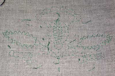 How to Transfer Embroidery Designs: Tissue Paper Transfer