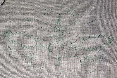 How to transfer pattern with tissue paper - Embroidery tutorial