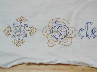 Hand Embroidered Maniturgia