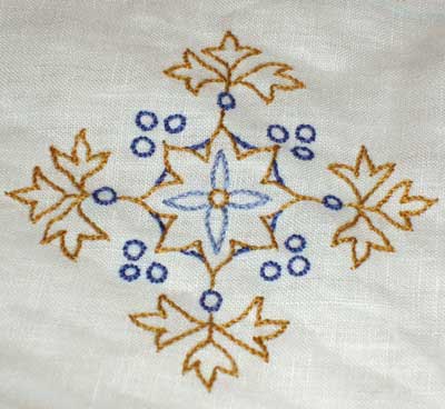 Hand Embroidered Maniturgia