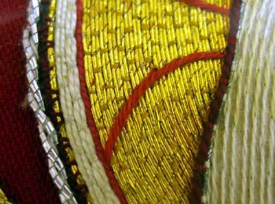 Ecclesiastical Embroidery: Pelican on an Altar Frontal