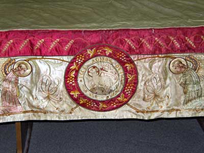 Ecclesiastical Embroidery: Processional Canopy in Disrepair