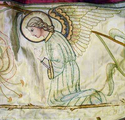 Ecclesiastical Embroidery: Processional Canopy in Disrepair