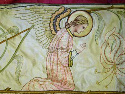 Ecclesiastical Embroidery: Processional Canopy in Disrepair