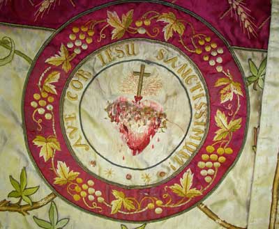 Ecclesiastical Embroidery: Processional Canopy in Disrepair