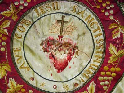 Ecclesiastical Embroidery: Processional Canopy in Disrepair