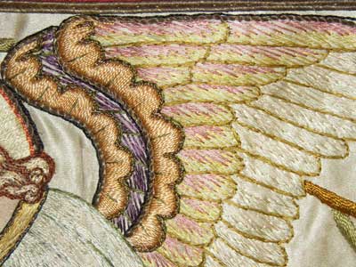 Ecclesiastical Embroidery: Processional Canopy in Disrepair