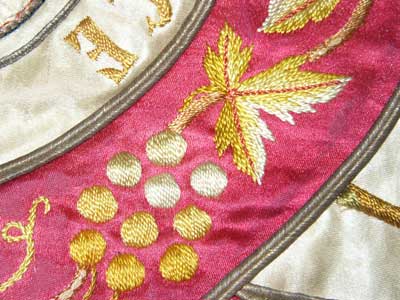 Ecclesiastical Embroidery: Processional Canopy in Disrepair