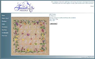 The French Needle Surface Embroidery Kits