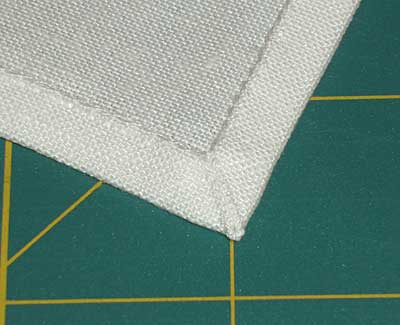 How to Mitre Corners on a Piece of Linen