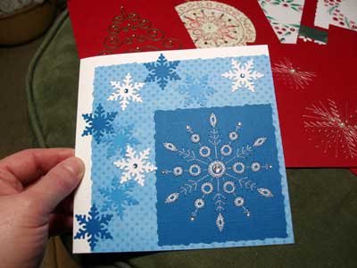 Hand Embroidery on Paper: Embroidered Christmas Cards, 2008