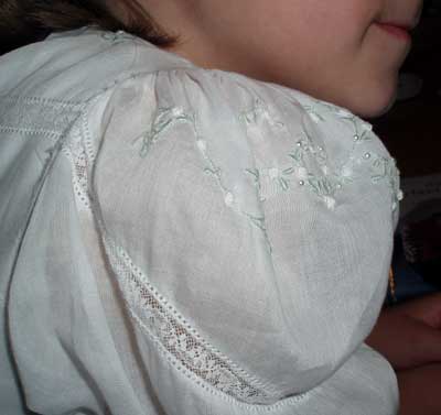 Hand Embroidered First Communion Dress