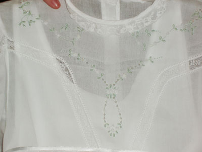 Hand Embroidered First Communion Dress