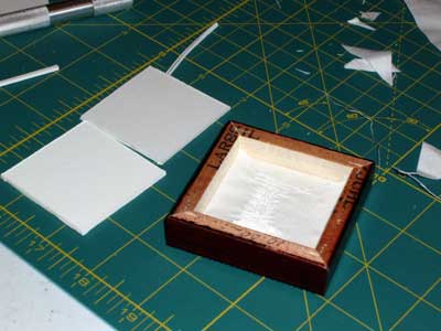 Framing a Miniature Embroidery Project