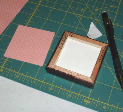 Framing a Miniature Embroidery Project