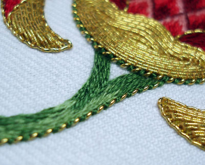 Goldwork Embroidery: The Finished Project