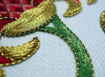 Goldwork Embroidery: The Finished Project