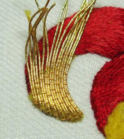 Goldwork Embroidery: Smooth Passing Thread