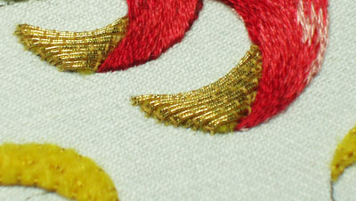 Goldwork Embroidery: Smooth Passing Thread