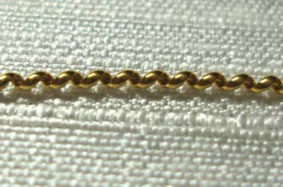 Goldwork Technique: Wrapping Pearl Purl with Silk