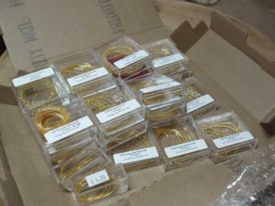 Goldwork Threads / Real Metal Threads / for Upcoming Embroidery Project