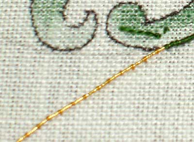 Goldwork Iris