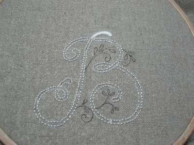 Using Iron-On Embroidery Patterns: Ironing On a Repeat Pattern