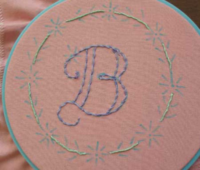 Kids Embroidery Project - Drawstring Bag