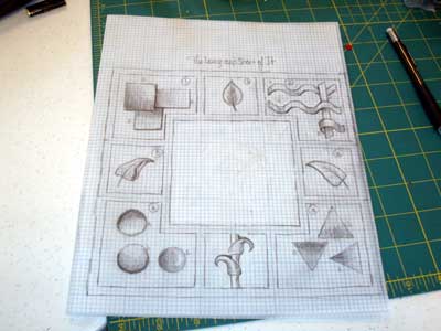 Design for a Long and Short Stitch Sampler