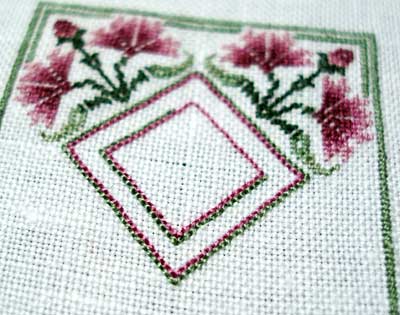 Miniature embroidery