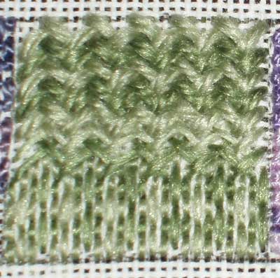 Needlepoint Sampler in the works