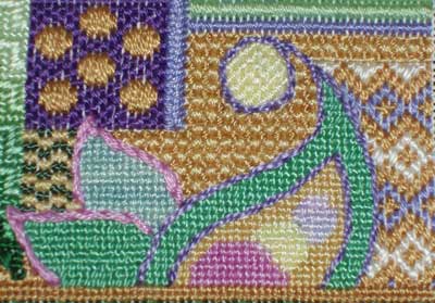 Canvas Work Embroidery Sampler