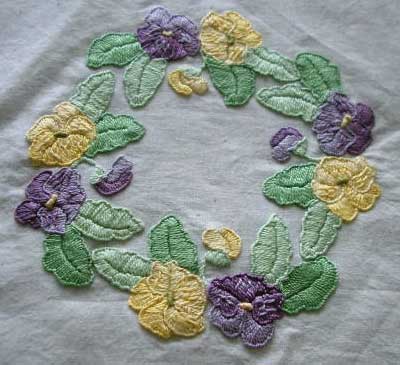 Reader's Embroidery Work: An Embroidered Quilt