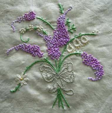 Clover and Violet: Embroidery 101: French Knot