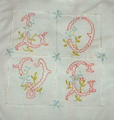 Reader's Embroidery: Hand Embroidered Quilt Hearts