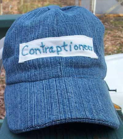 Reader's Embroidery: Embroidered Hat Label