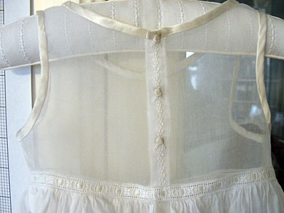 Hand Embroidered Christening Gown