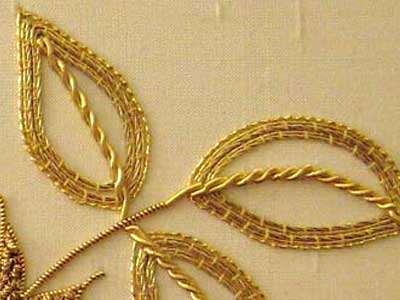 Reader's Embroidery: Goldwork Rose