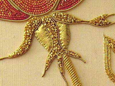 Reader's Embroidery: Goldwork Rose