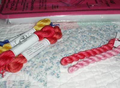 Embroidery Supplies: threads, threads, threads, and THREADS!!!