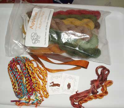 October stash give-away: needlework threads, trims, and embellishments