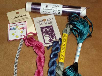 February Embroidery Stash Give-away: a dozen different embroidery threads