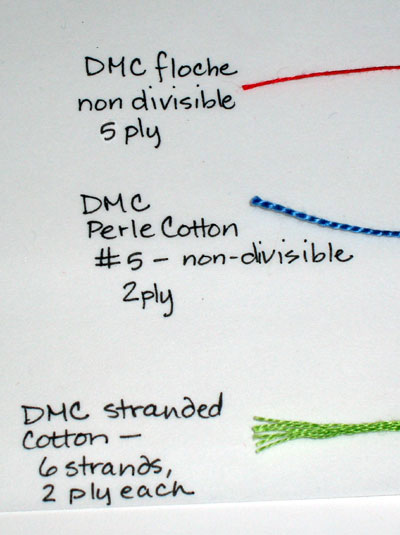 Comparing Hand Embroidery Thread Weights: 12wt, #8, #5, #3 - WonderFil  Specialty Threads USA