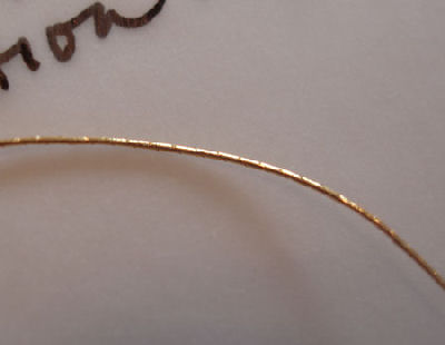 Goldwork Threads from Spain – Close Up! –
